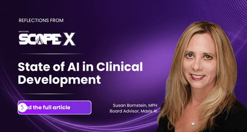 Blog Featured Image - State of AI in Clinical Development: Reflections from SCOPE X