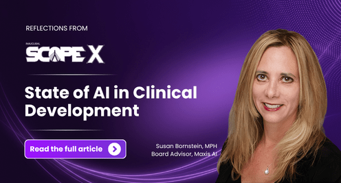 Blog Featured Image - State of AI in Clinical Development Reflections from SCOPE X